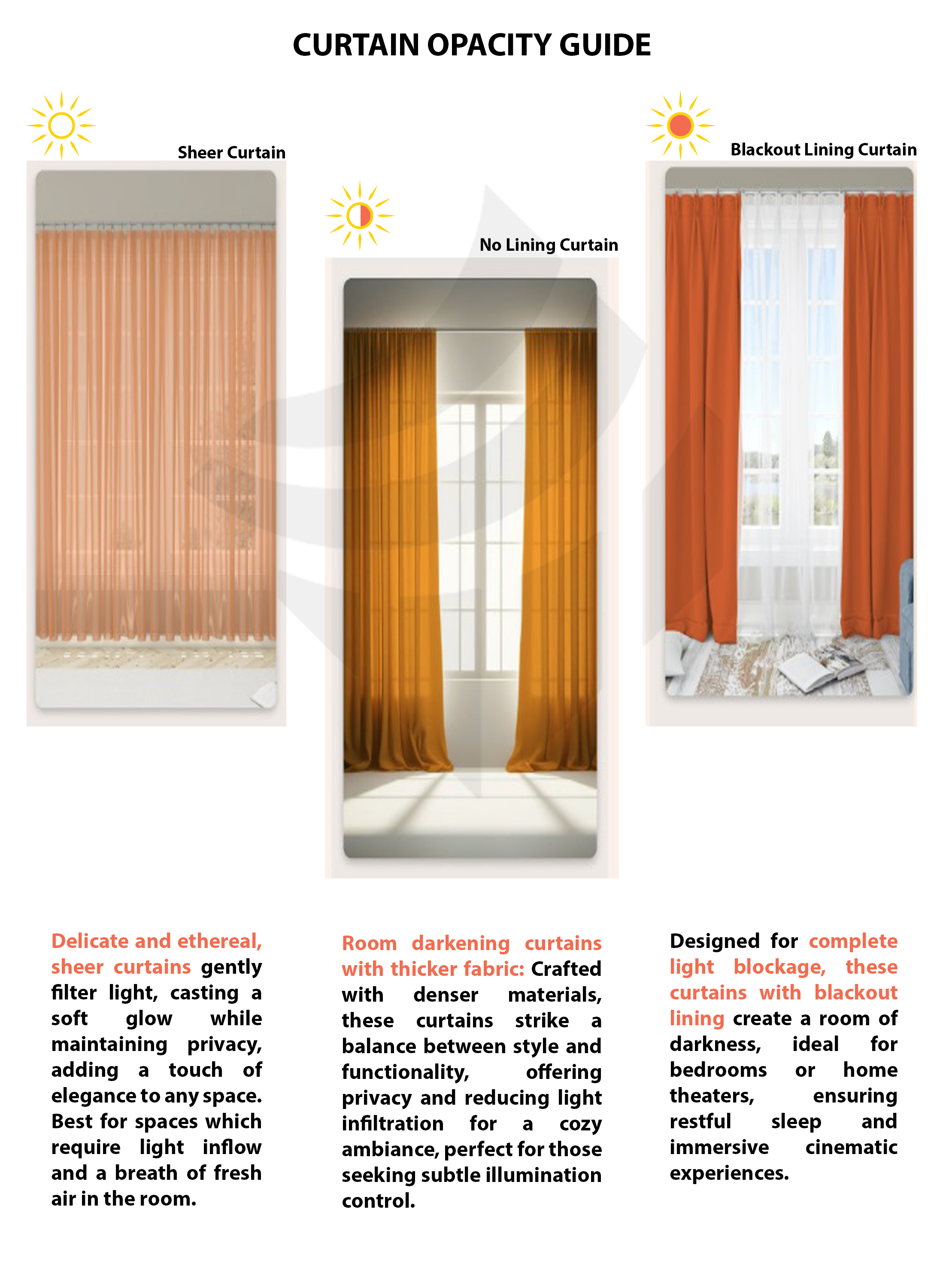 Green and Brown Room Darkening Blackout Curtains - Set of 2, Polyester