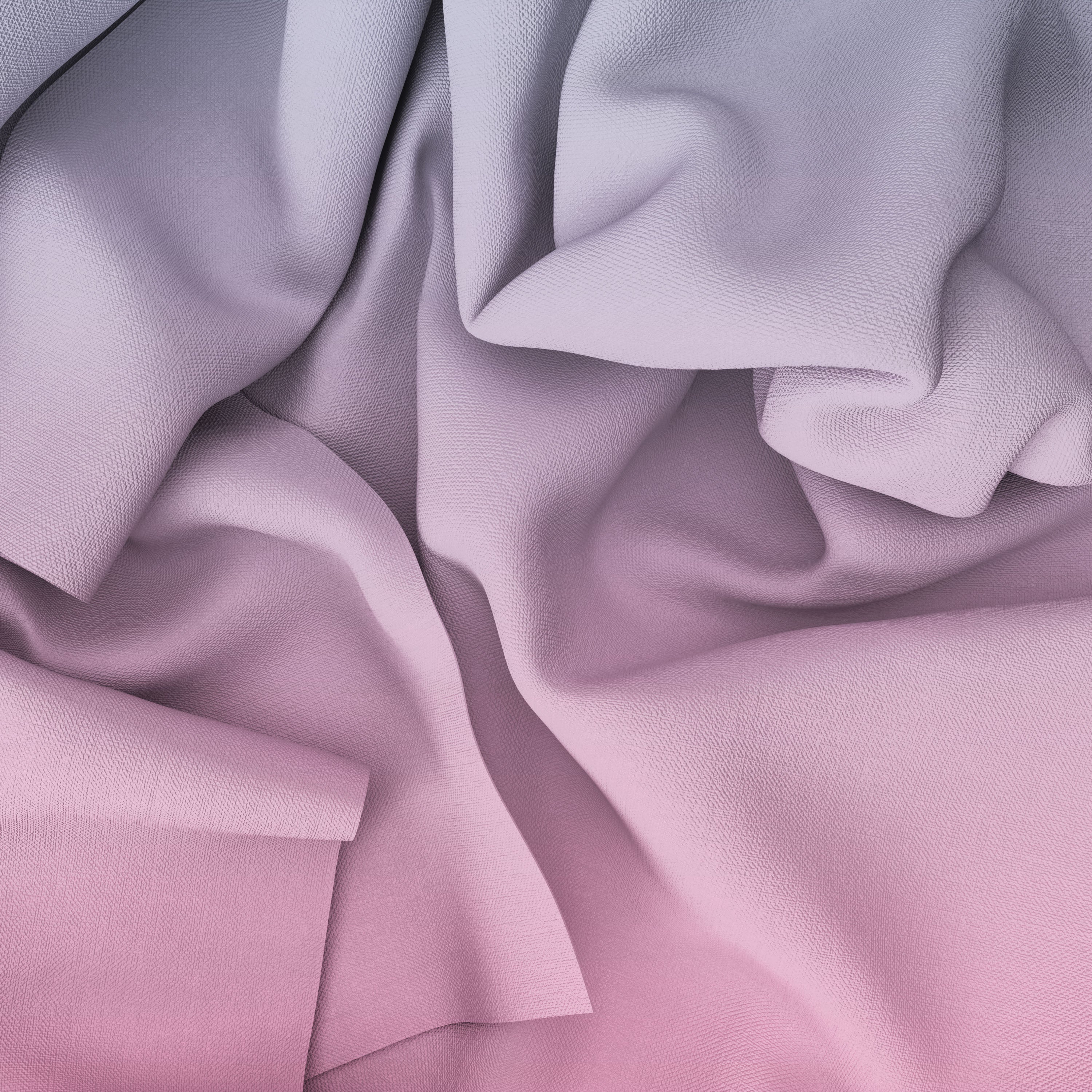Pink and Purple Room Darkening Blackout Curtains - Set of 2, Polyester