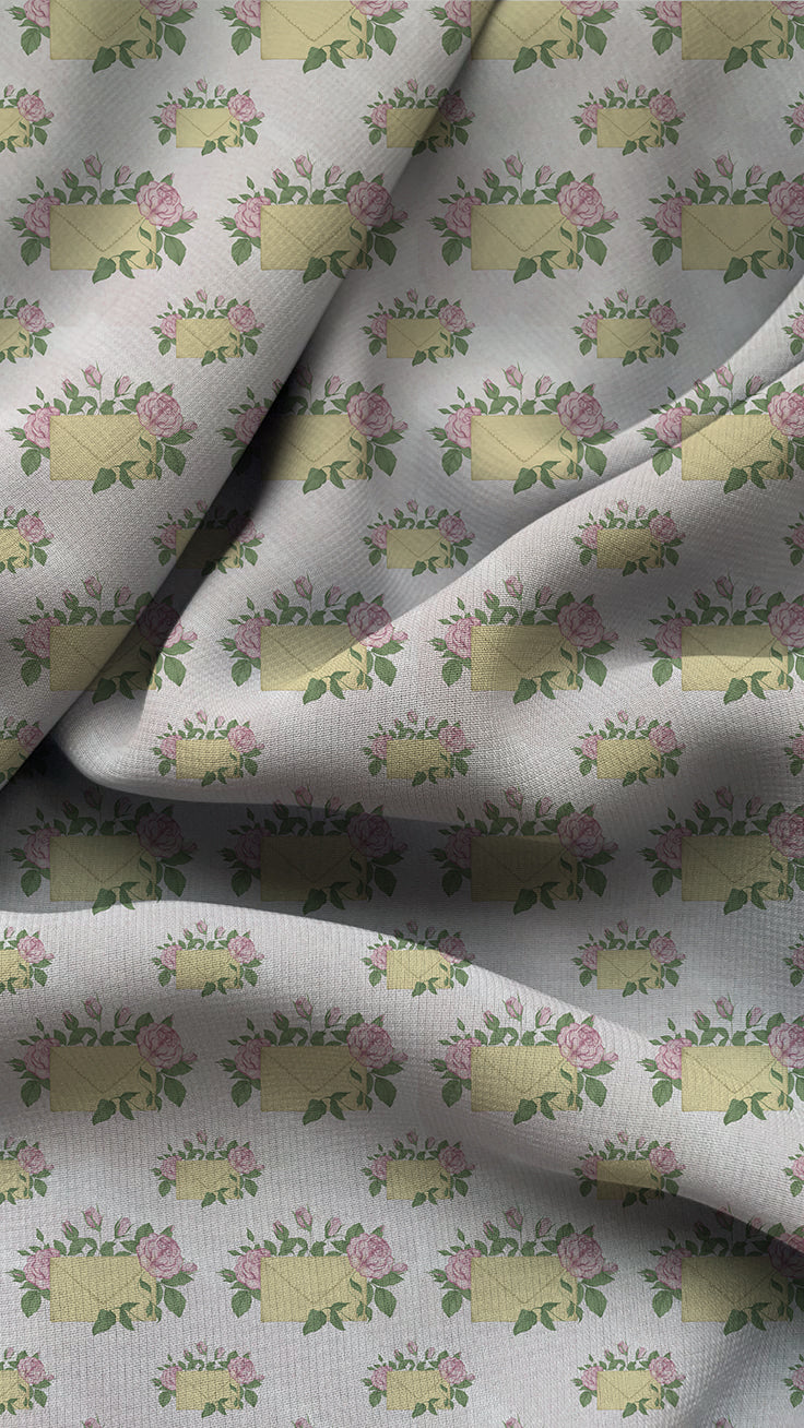 Love Enchantment Darkening Blackout Curtains - Set of 2, Pastel Pink, Polyester